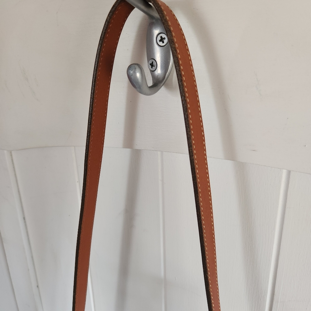 Vintage Dooney & Bourke R25 Navy Medium Essex Shoulder Bag - Picture 14 of 15